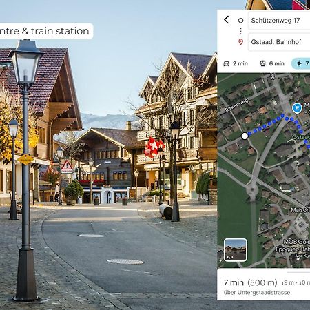 Cozy Place In Gstaad Center Dış mekan fotoğraf