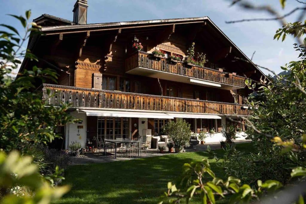 Cozy Place In Gstaad Center Dış mekan fotoğraf