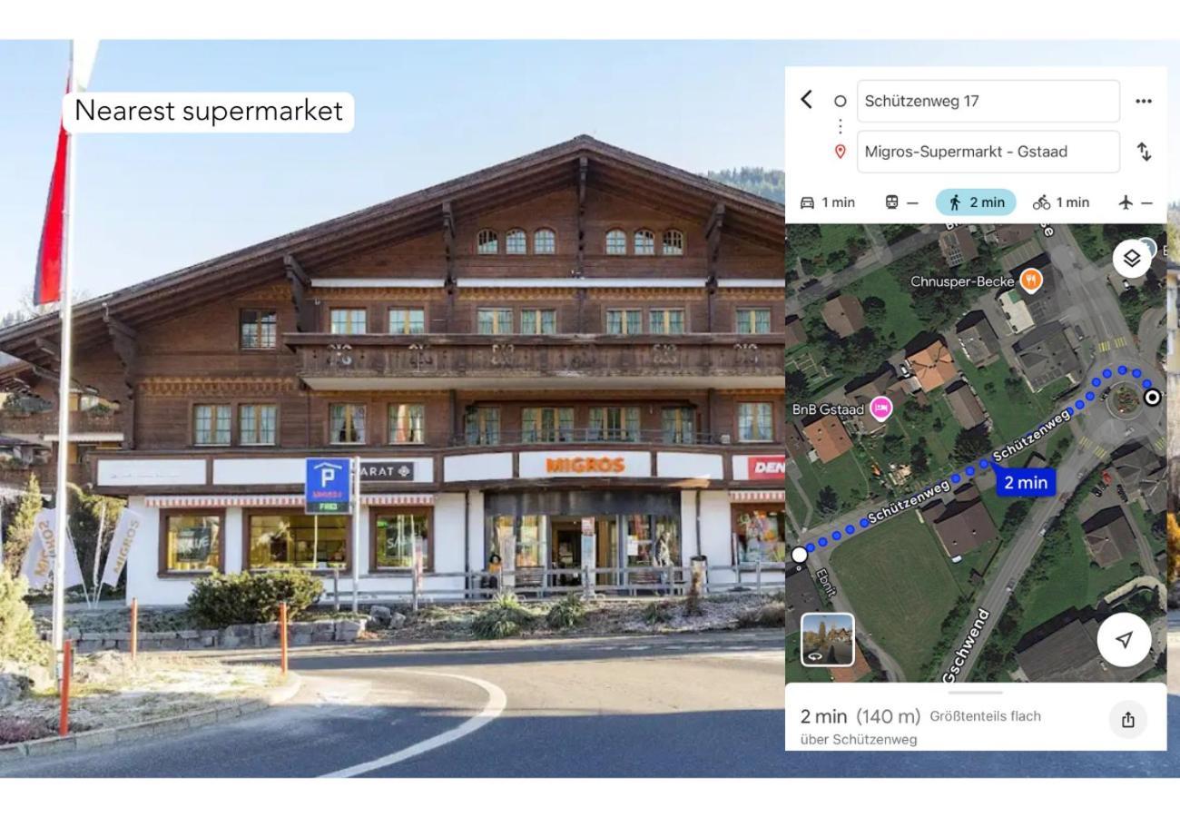 Cozy Place In Gstaad Center Dış mekan fotoğraf